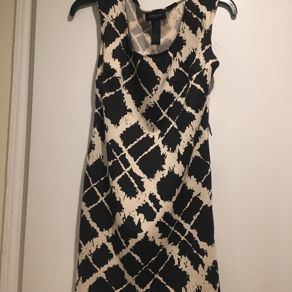 Black and white dress